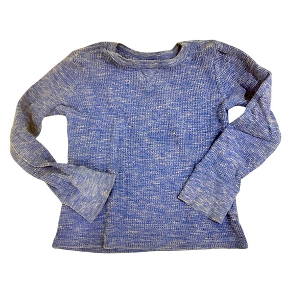 Crewcuts pair of long sleeve tees Henley blue & dusty red size xxs (2-3)boys - Picture 4 of 6